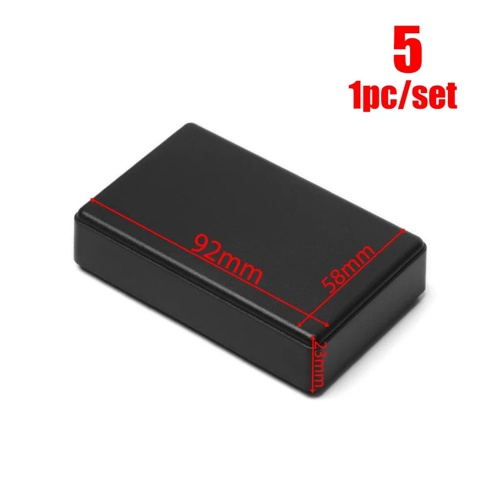 22Sizes High Quality Instrument Case Enclosure Boxes ABS Plastic Waterproof Cover Project Electronic Project Box Oasis Select Style 2-5