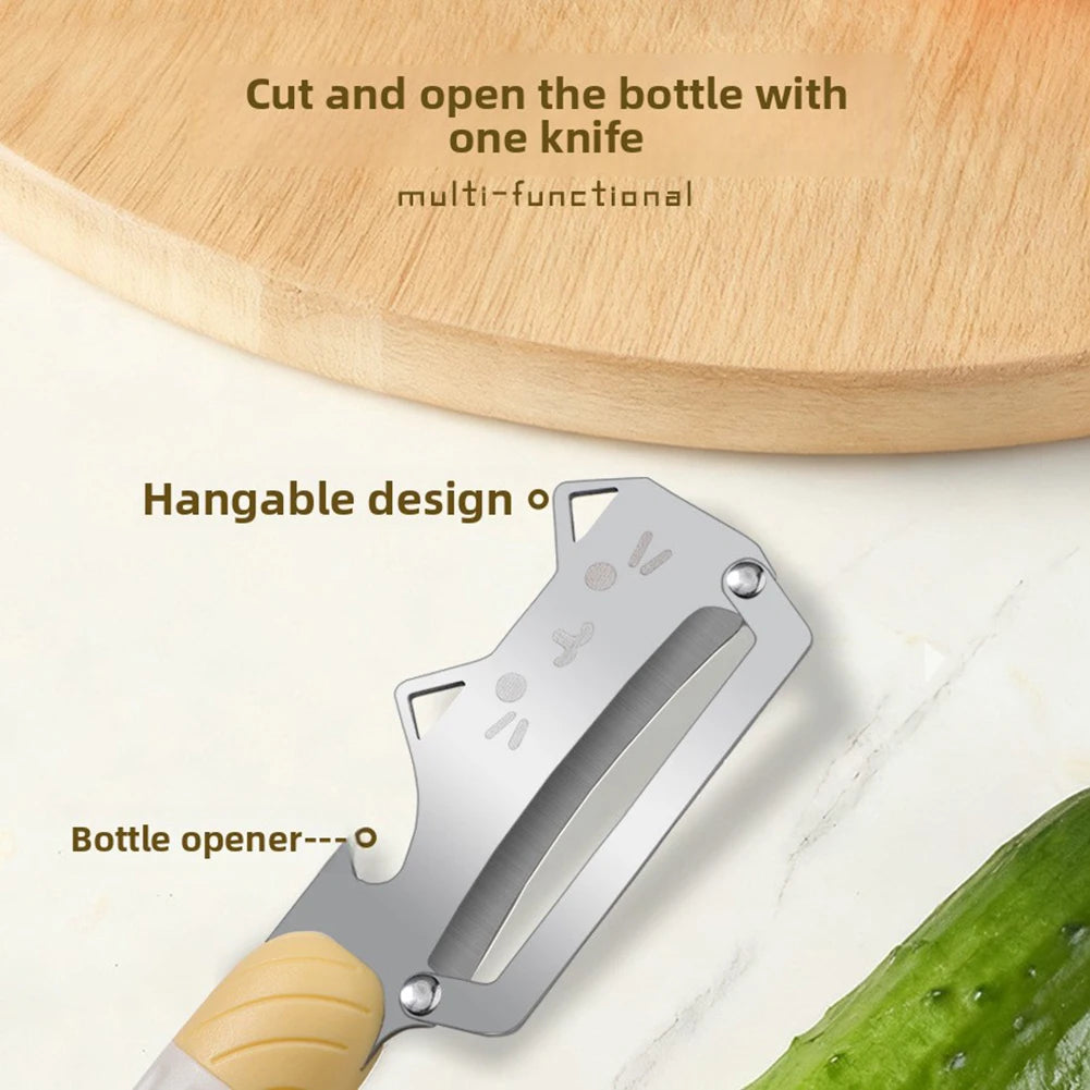 Stainless Steel Vegetable Peeler & Julienne Tool | Aihogard