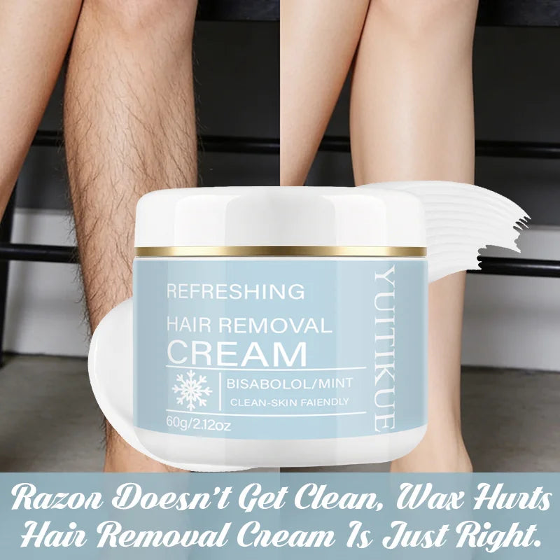 YUITIKUE Mint Hair Removal Cream – Painless & Smooth