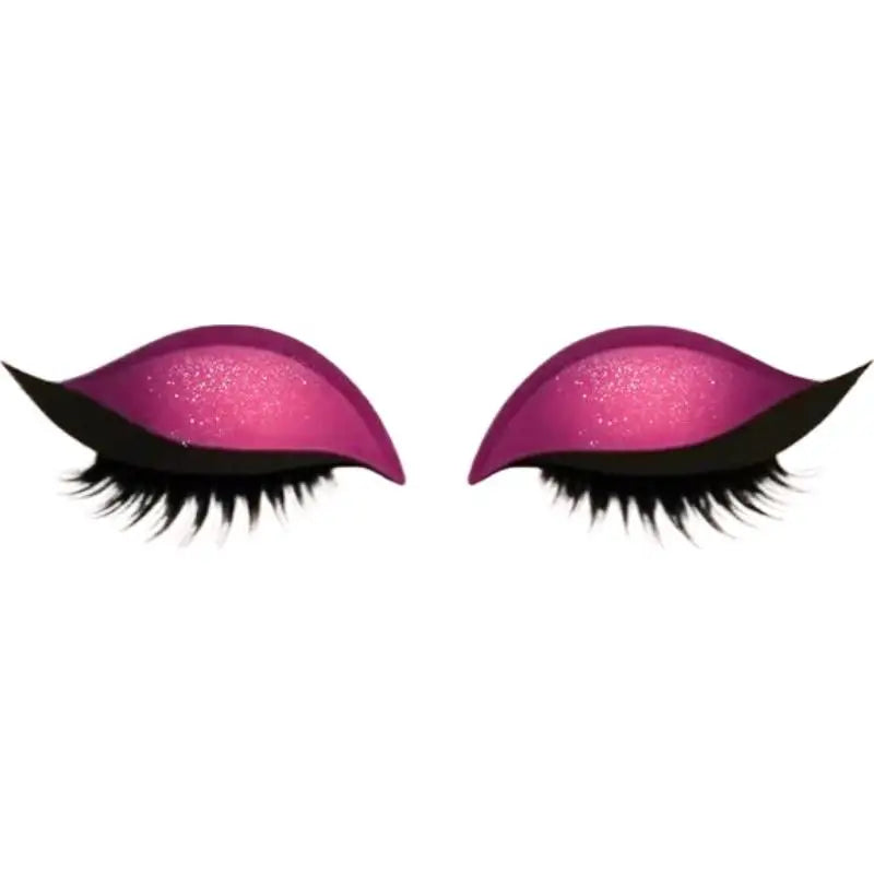 SADOER Lazy Eyeshadow & Eyelash Stickers – Waterproof 1 Pair Eyelash Sticker Oasis Select B