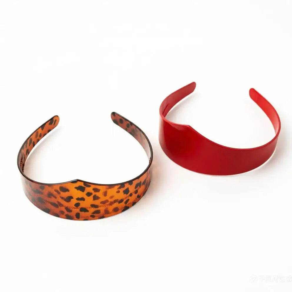 Wide Headband for Women Leopard Print Non-slip Hair Hoop Minimalist Fashion Headwear Daily Styling Hair Accessories Oasis Select