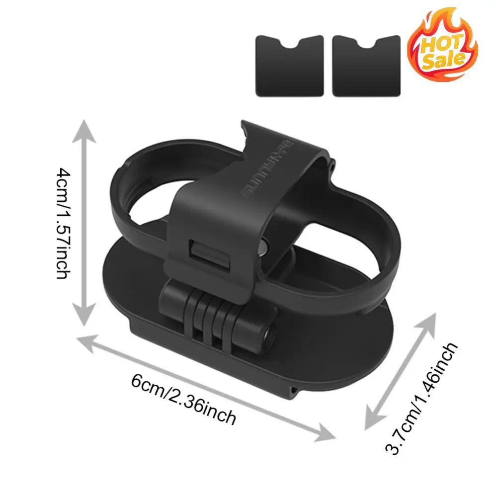 Sports Camera Mount Fixed Mount Clamp Camera Cap Holder for Insta360 GO 3/GO 3S Camera Accessories Oasis Select
