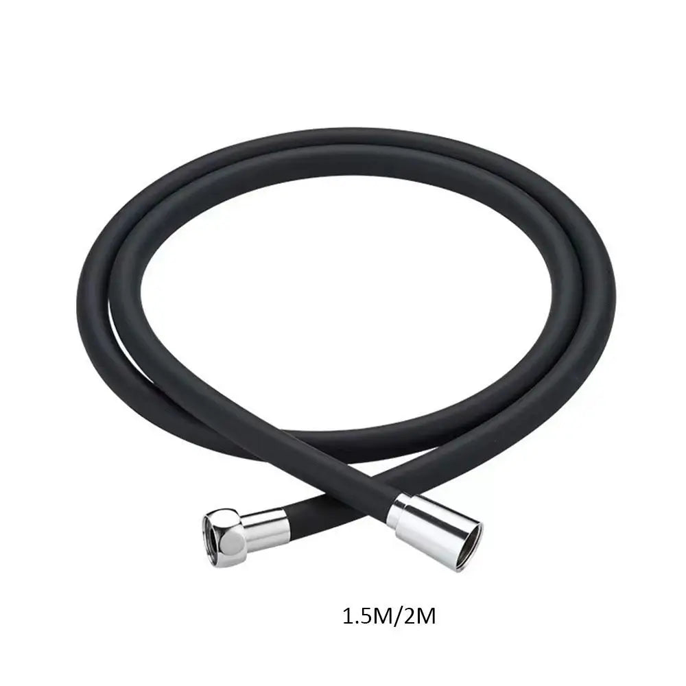 1.5/2M Silicone Flexible Shower Hose Anti-Winding Soft With Skin Touch Extension High Pressure Pipe Explosion Proof Oasis Select