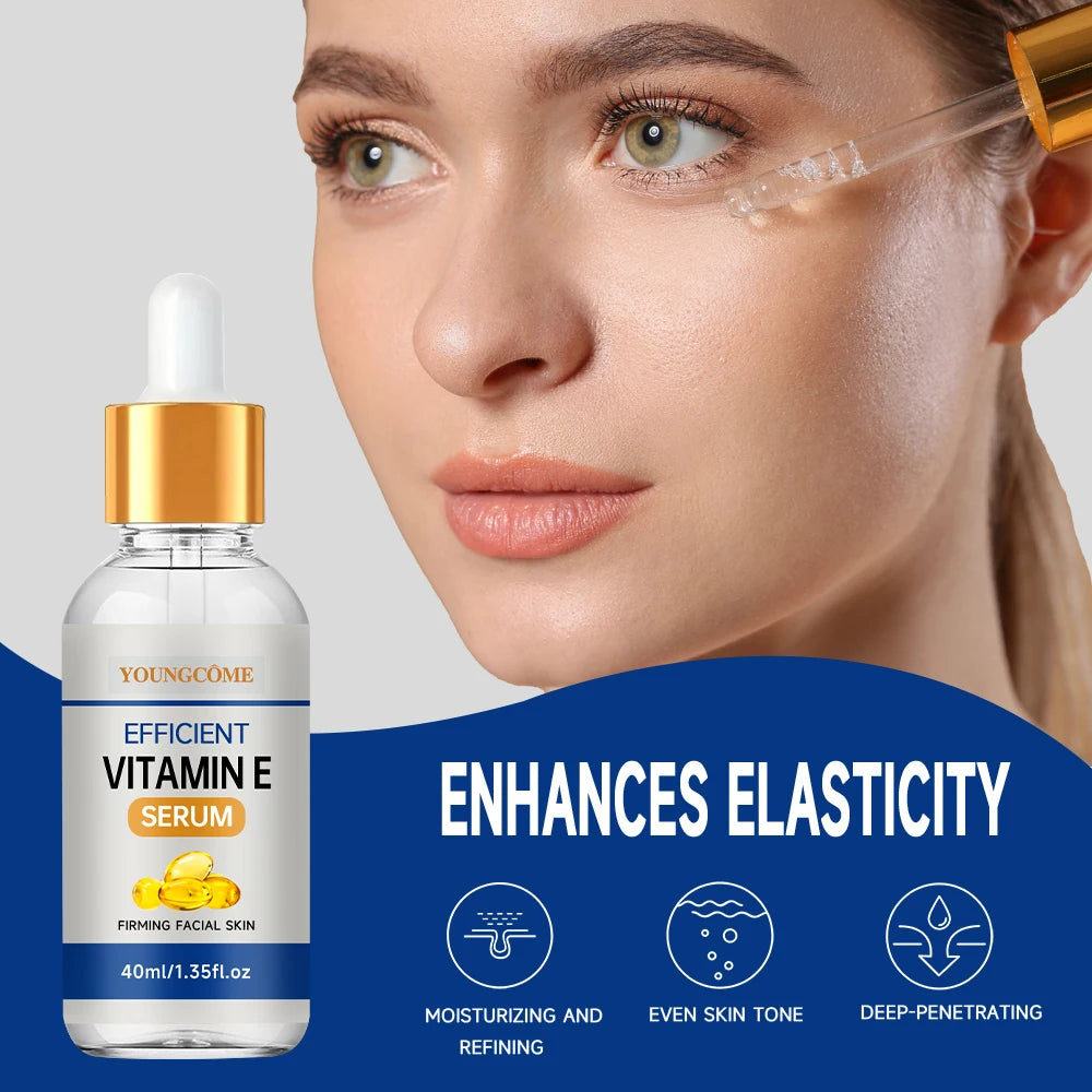 YOUNGCOME Vitamin E Face Serum – Brightening & Pore Care