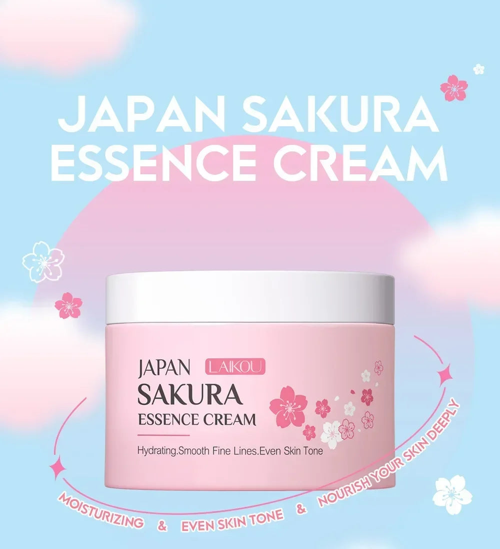 LAIKOU Sakura Face Cream – Moisturizing & Brightening 25g