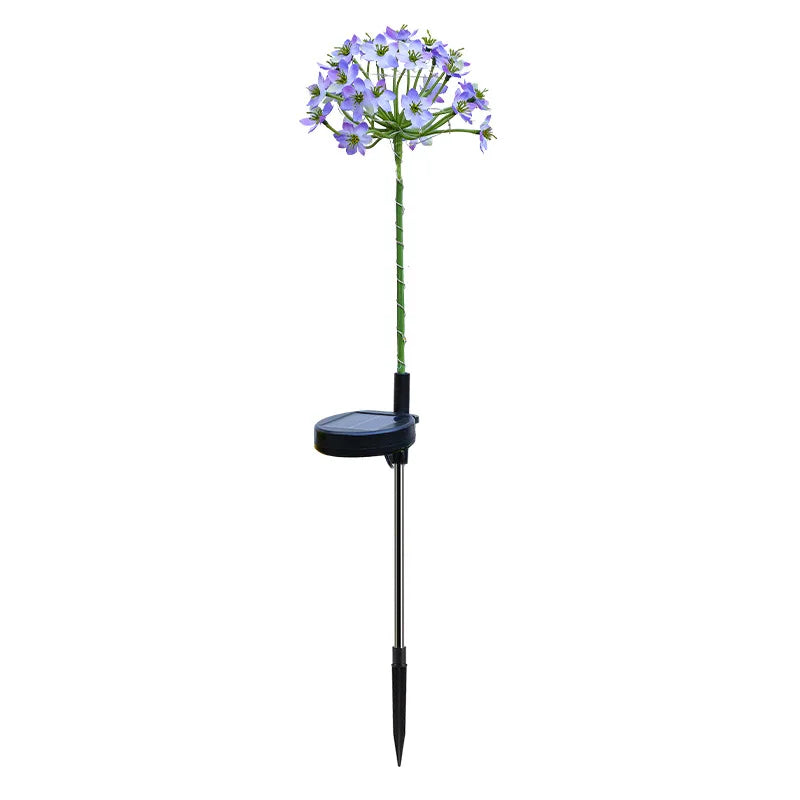 LED Solar Waterproof Lotus Lamp, Ground Insert Lamp, Outdoor Garden Lawn Lamp Solar Garden Light Oasis Select
