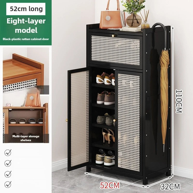 Entry to the door of the shoe cabinet, large-capacity shoe cabinet, multi-layer porch, for the corridor outside the door Oasis Select Black G