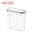 1-4pcs 3D Printer Filament Dry Box Sealed Dustproof Moisture Proof Storage Container for Universal Spool Holder Oasis Select Black-1PC