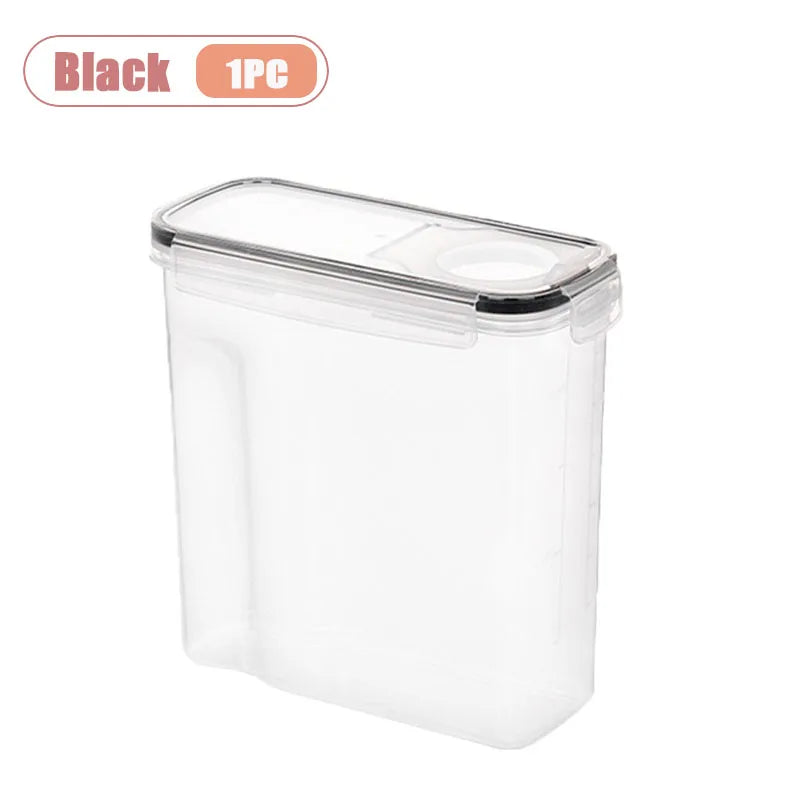 1-4pcs 3D Printer Filament Dry Box Sealed Dustproof Moisture Proof Storage Container for Universal Spool Holder Oasis Select Black-1PC