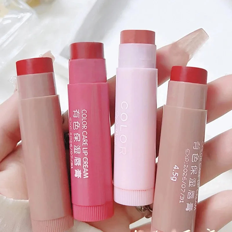 Moisturize Lip Balm Lipstick Hydrate Cute Girl Plump Lip Water Light Lip Glaze Makeup Korean Lipstick Cosmetic 3 Colors Beauty Oasis Select