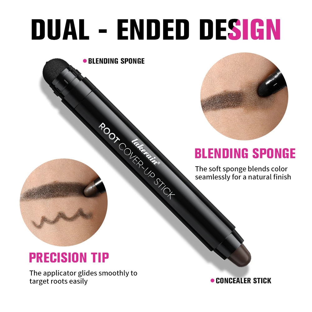 Hair Line Modified Repair Stick Pen Instantly Black Root Cover Up Natural Hair Filling Hairline Shadow Powder Hair Coverage Oasis Select