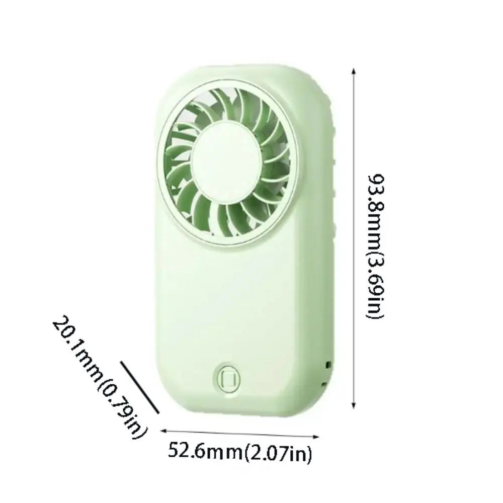 5-Speed Wind Portable Handheld Fan Ultra-Thin Design Ultra-Quiet Operation Mini Handheld Fan 1200mAh Battery Slim Folding Oasis Select