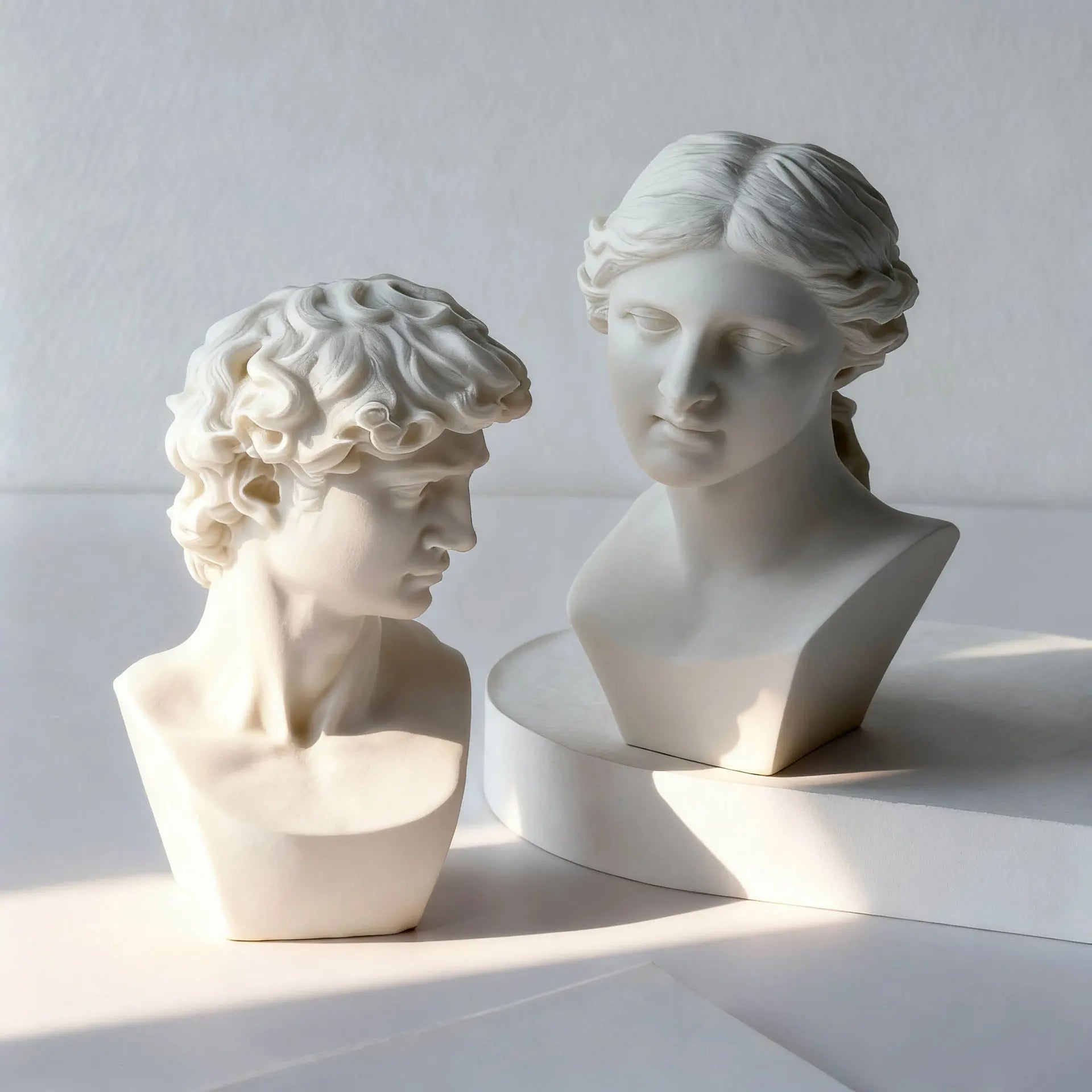 David Shape Silicone Scented Candle Mold DIY 3D Portrait Resin Mould Human Body Gypsum Making Tool Craft Gifts Home Decor Oasis Select