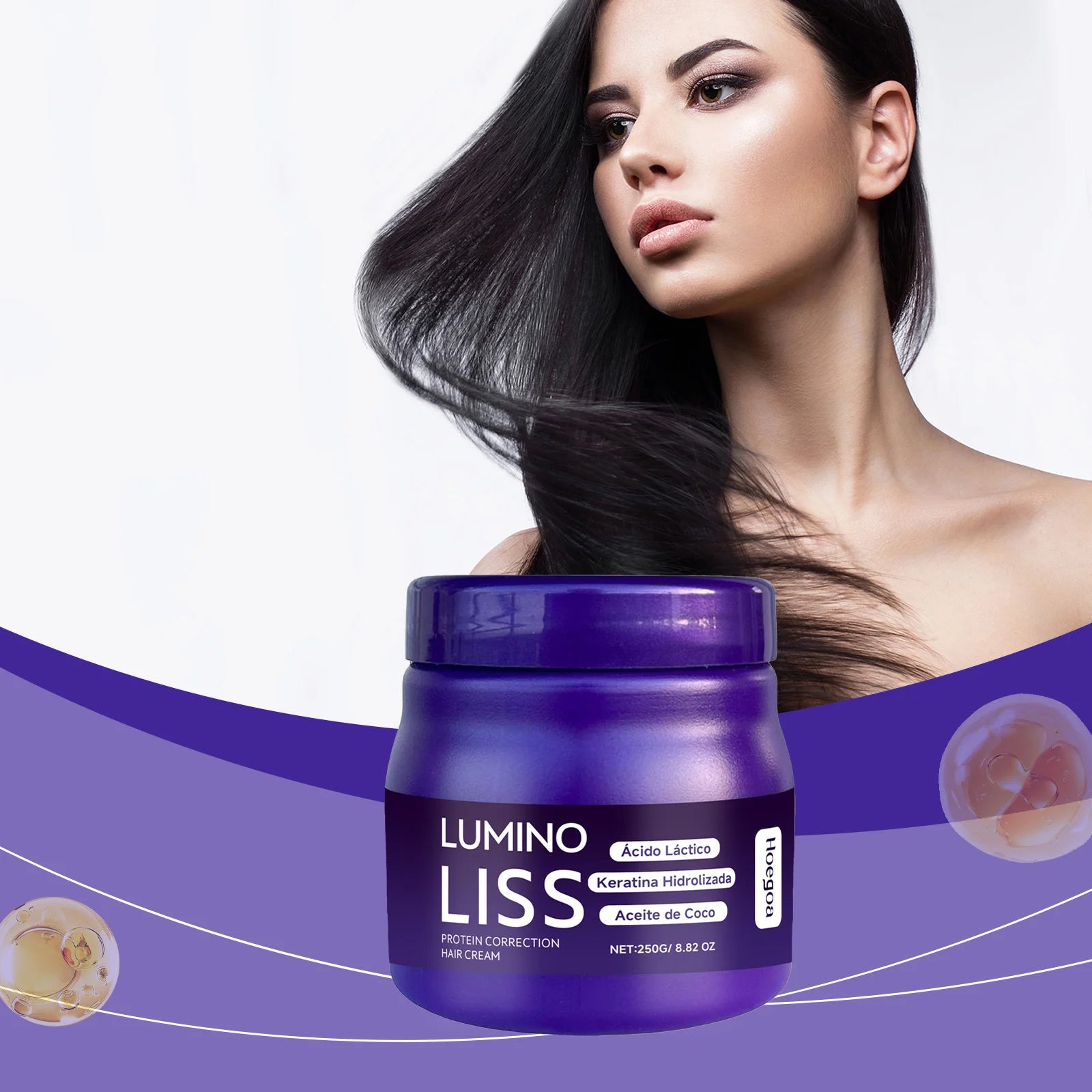 250g Keratin Straightening Hair Mask Restore Hair Soften Gloss Straightener Deep Repair Conditioner For Dry Damaged Frizzy Hair Oasis Select