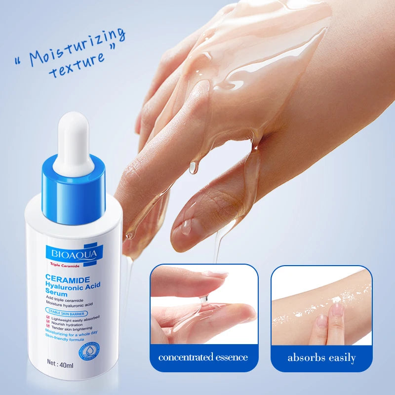 BIOAQUA Ceramide & Hyaluronic Acid Face Serum | Moisturizing Face Serum Oasis Select