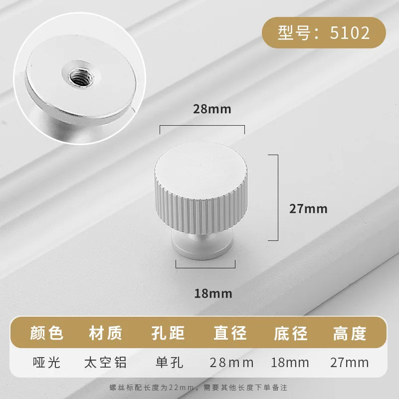Black Aluminium Cabinet Knobs & Drawer Pulls | Modern Hardware