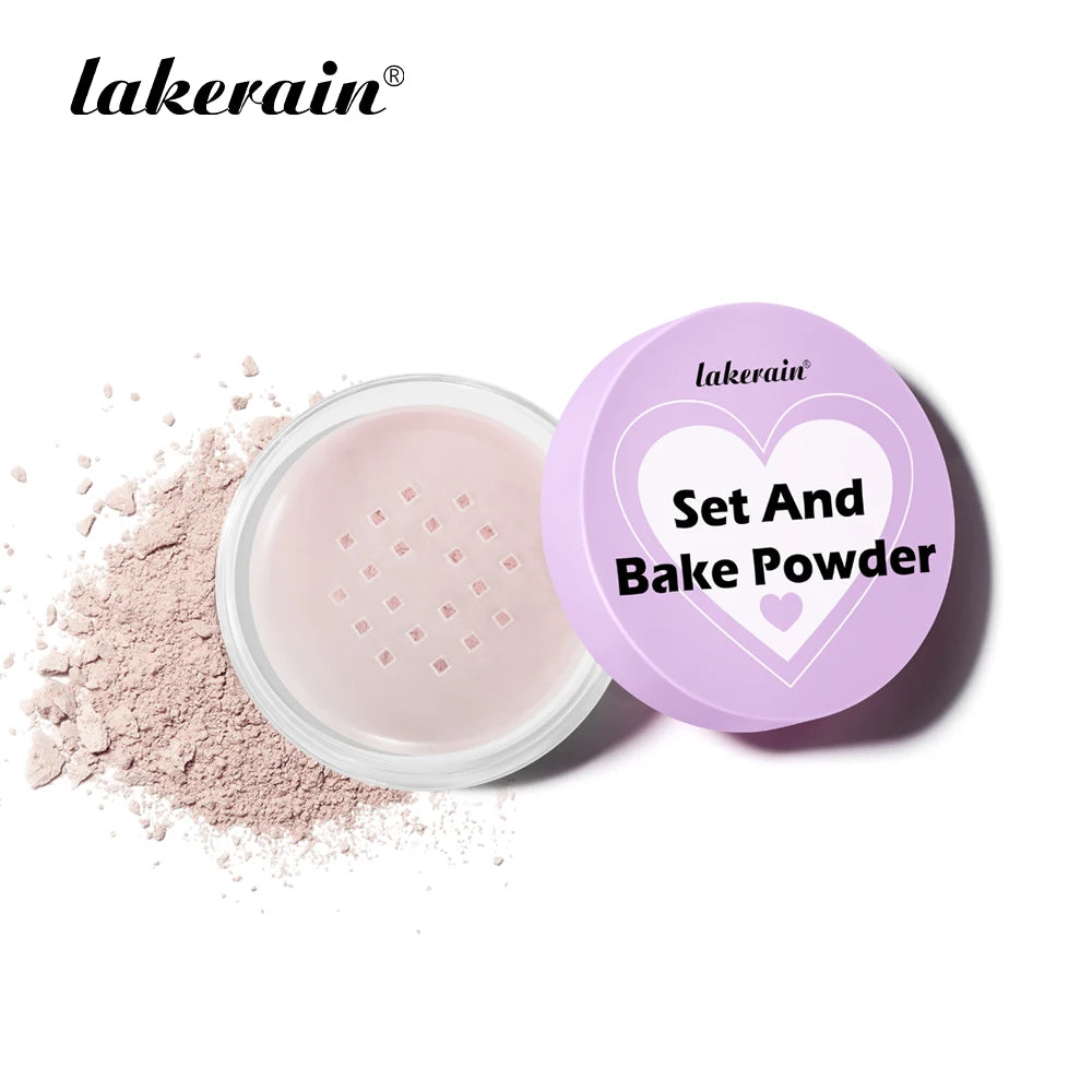 Setting Powder Waterproof Sweat Resistant And Oil Resistant Makeup Powder Setting Powder Natural And Long-lasting Matte Finish Oasis Select