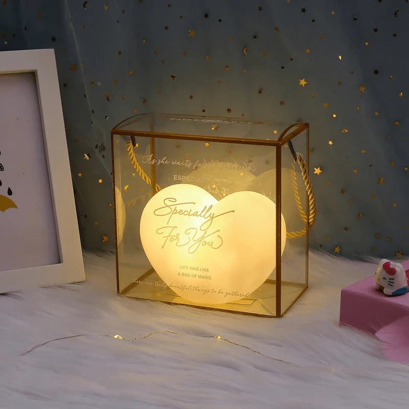 Love Night Light Birthday Valentine's Day Gift LED Night Light Decorates Bedroom Ornament Gift Oasis Select