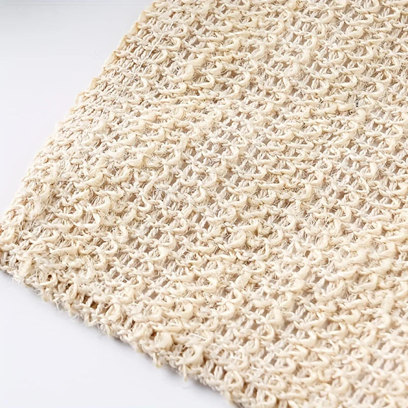 Cotton & Linen Exfoliating Scrub Towel | Face & Body Bath Cloth Exfoliating Scrub Cloth Oasis Select