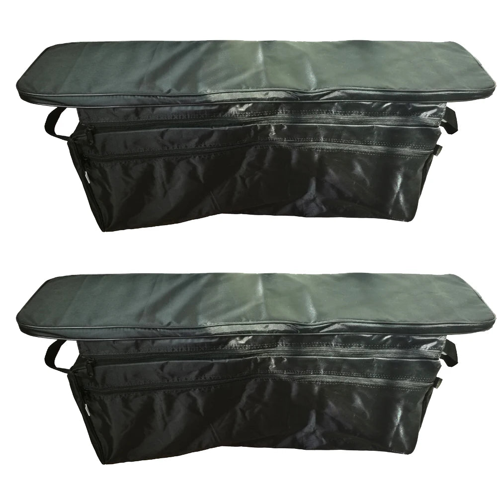 Canoe Dinghy Fishing Boat Inflatable Boat Under Seat Storage Bag with Padded Seat Cushion Oasis Select 2 Piece