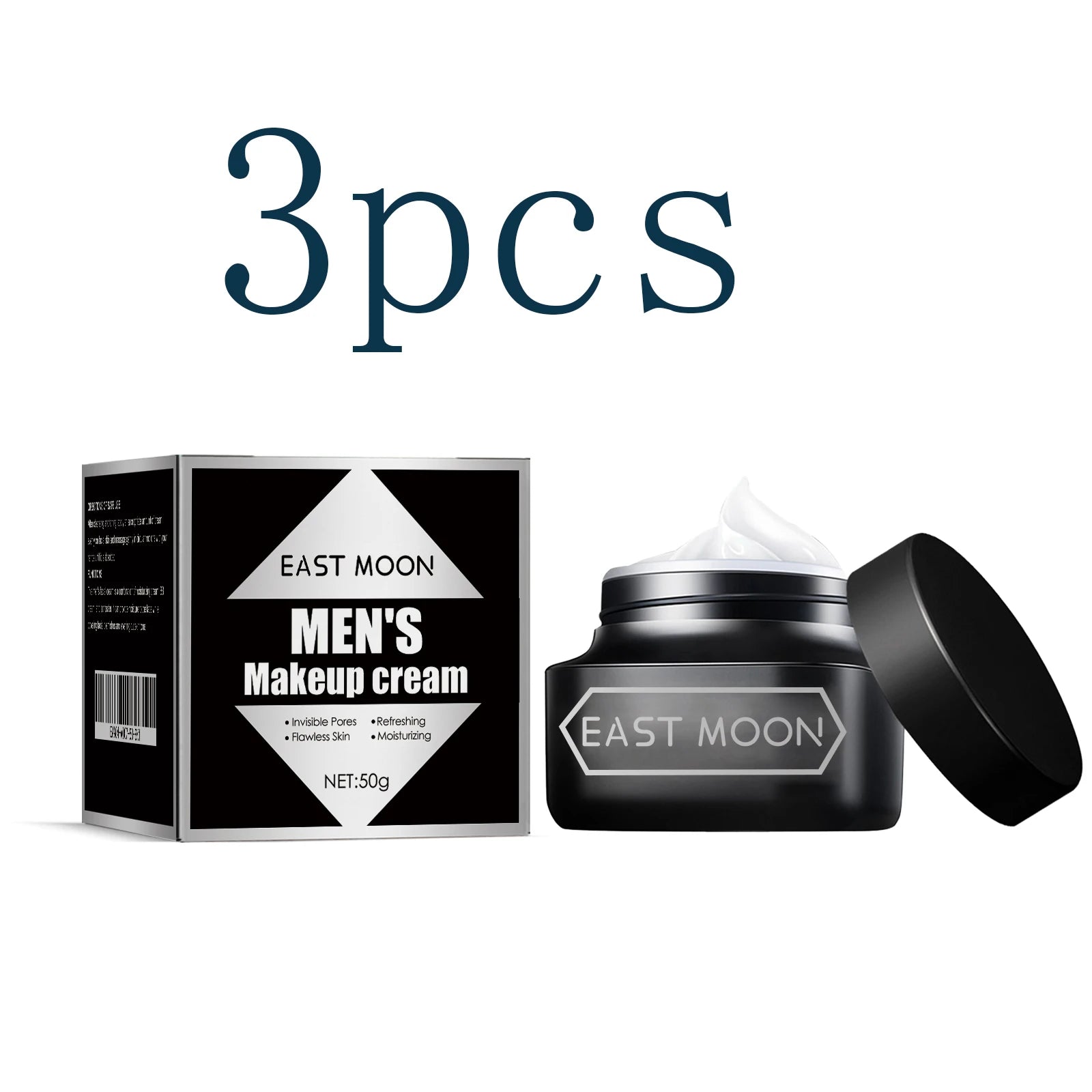 Men's Tone-Up CreamHydrates,moisturizes and brightens skin tone,conceals blemishes and acne scars, nourishes and beautifies skin Oasis Select 3pcs