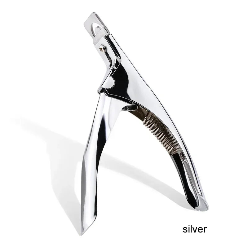Professional False Nail Clippers False Nail Nippers Pointed ClippersUType Nail Clippers Acrylic False Nail Edge Trimmer Stainles Oasis Select