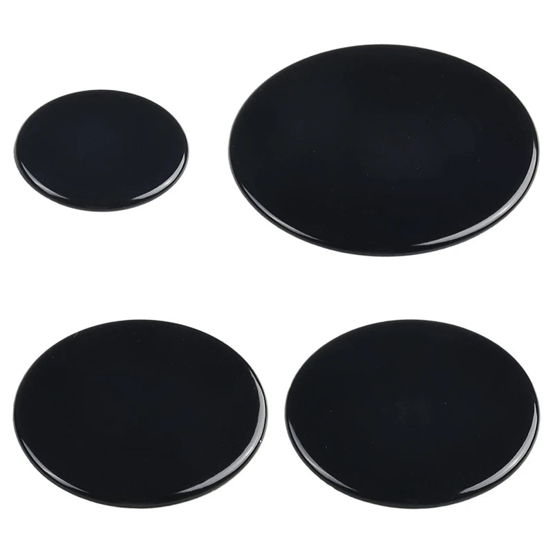 WISH 4 Pcs Cooker Hob Gas Burner Cap 55Mm 75Mm 100Mm For Oven Gas Hob Burner Crown Flame Cap Kitchen Accessories Oasis Select