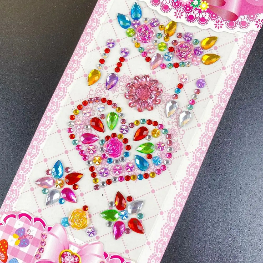 Decoration Stickers 3D Gem Stickers Scrapbooking Self Adhesive DIY Acrylic Gem Sticker DIY Mobile Phone Oasis Select 12