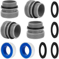 4 Pack Pool Hose Conversion Adapters Pools Filter Pump Connector Pool Filter Pump Hose Adapter for Inlet Outlet Ground Pools Oasis Select 4Pcs Australia