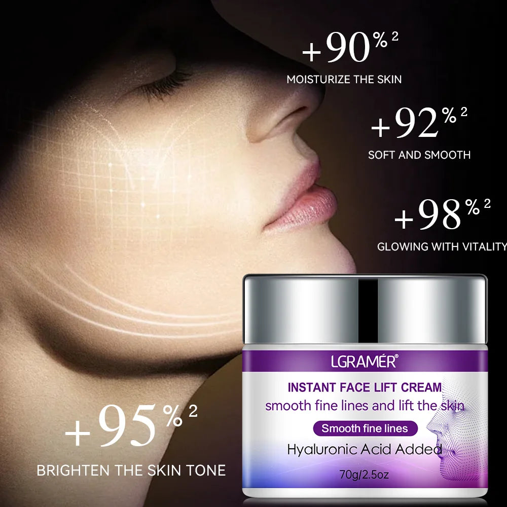 LGRAMER Hyaluronic Acid Face Cream – Moisture & Firming