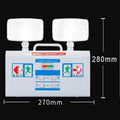 SHINEKNOT Dual Head LED Emergency Exit Light AC200-240V