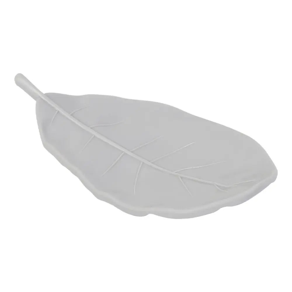 Creative Leaf Shape Soap Dish Storage Holder Stand Tray Fashion Soap Box Durable Storage Rack Bathroom Kitchen Sink Organizer Oasis Select grey