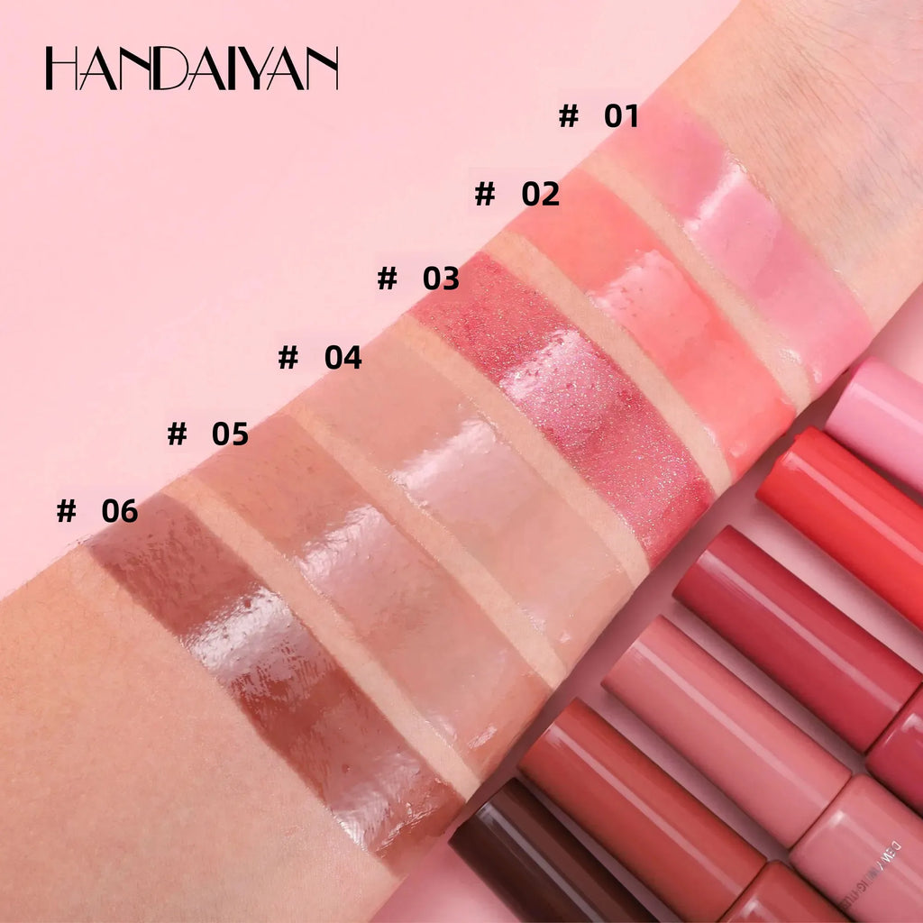 Handaiyan Pearlescent Hydrating Lip Glaze – Glass Shine Gloss
