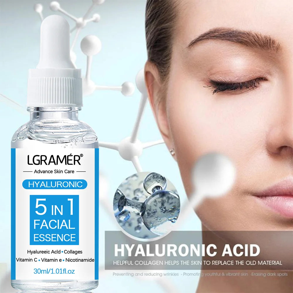 Hyaluronic Acid Facial Essence Deeply Moisturizes and Brightens Skin Tone To Eliminate Dull Facial Essence Korean Skin Product Oasis Select
