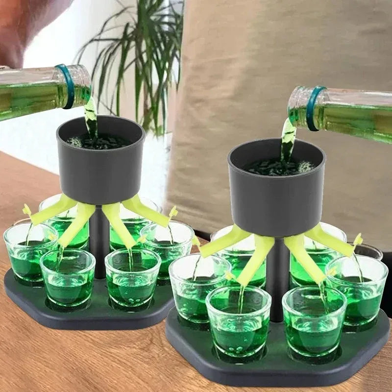 1pcs Drink Dispenser Party Supply Creative Liquor Pourer Reusable Beer Wine Whiskey Holder for Bar Drinking Game Oasis Select