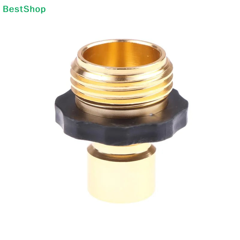 3/4" Garden Hose Quick Connector – Aluminum Male & Female