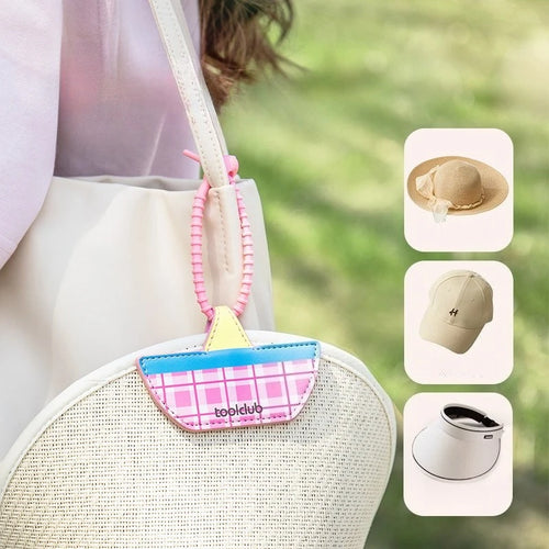 2 in 1 Dopaamine Magnetic Sun Hat Clip Outdoor Travel Sunglasses Convenient Storage Bag Hanging Anti-Loss Essential Tool Oasis Select
