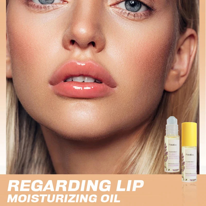 PEINIFEN Plant Essence Lip Oil 3-Pack – Rose, Jasmine & Lavender Lip Oil Oasis Select