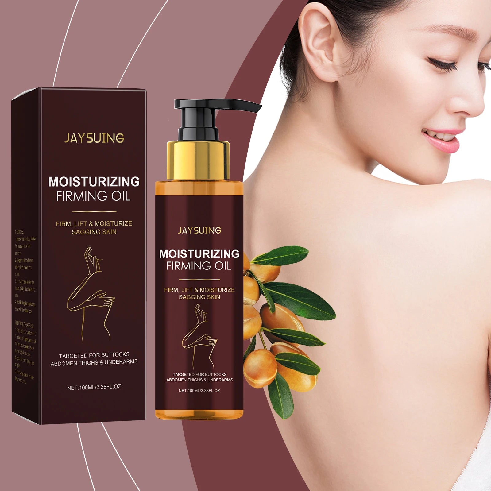 Tightening Moisturizing Oil Enhance Skin Elasticity Deep Lifting Improve Skin Sagging Relaxing Reduce Dryness Body Treatment Oil Oasis Select