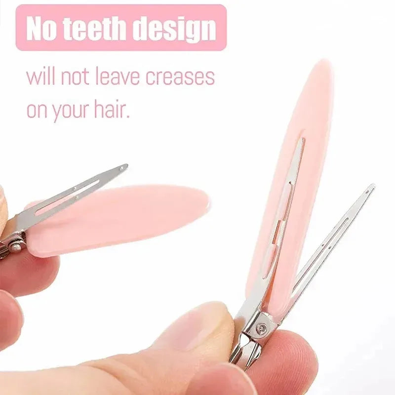 4/8/12pcs No Bend Seamless Hair Clips Side Bangs Barrette Makeup Washing Face Accessories Women Girls Styling Hairpins Oasis Select