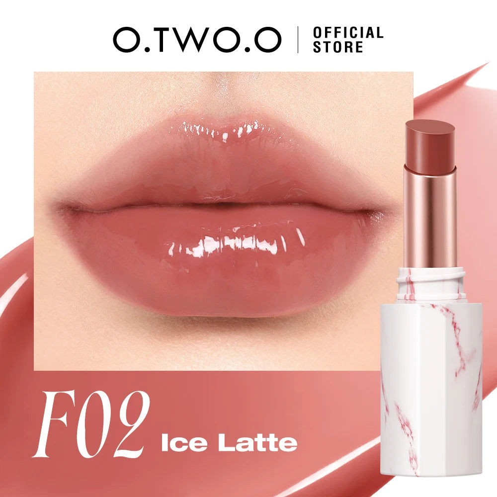 O.TWO.O Mirror Ice-Film Lip Glaze | 24H Glossy Lipstick