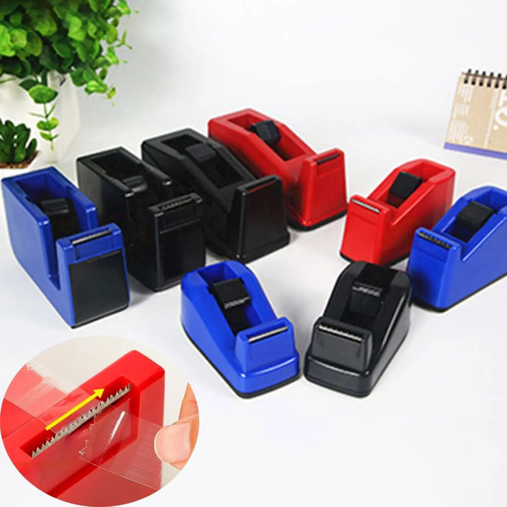 Desktop Tape Dispenser – Non-Slip Base & Sharp Cutter