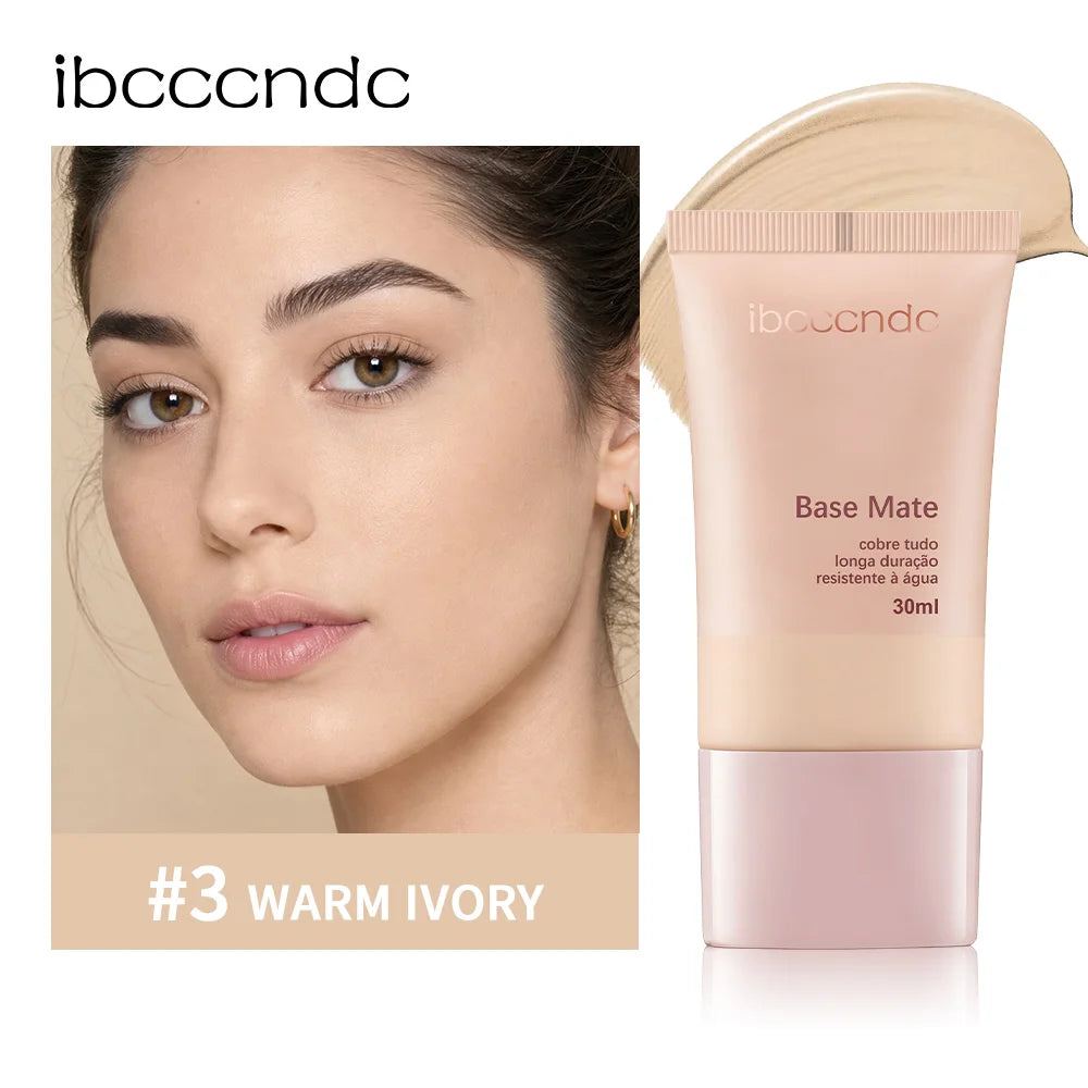 Matte Foundation Natural Coverage Waterproof Long Lasting Smudge Proof Oil Control Moisturizing Nourishing Face Makeup Daily Use Oasis Select Color 3