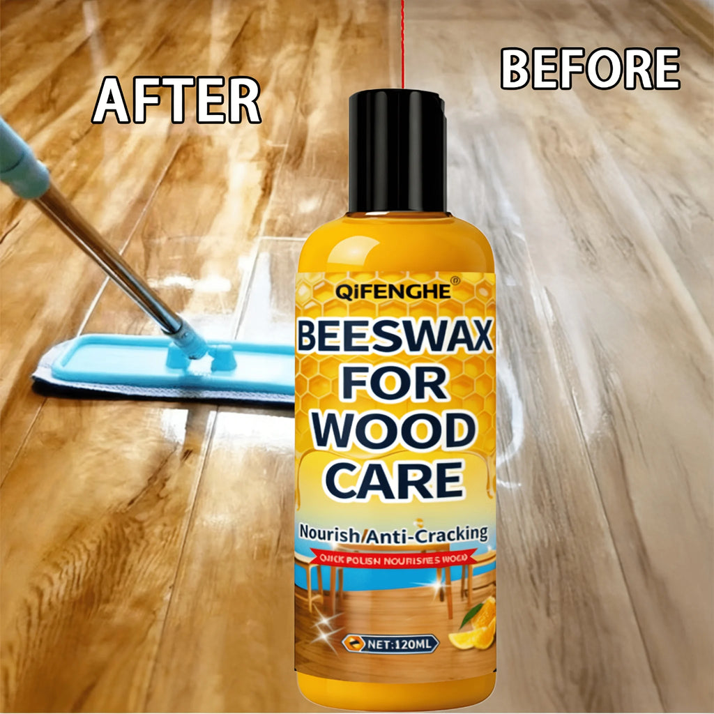 Natural Beeswax Wood Care & Repair Cream for Furniture & Floors
