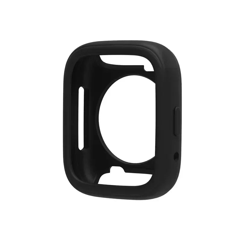 Silicone Case & Strap for Xiaomi Redmi Watch 3 Lite / Active Smartwatch Case & Band Oasis Select black for Redmi 3Active