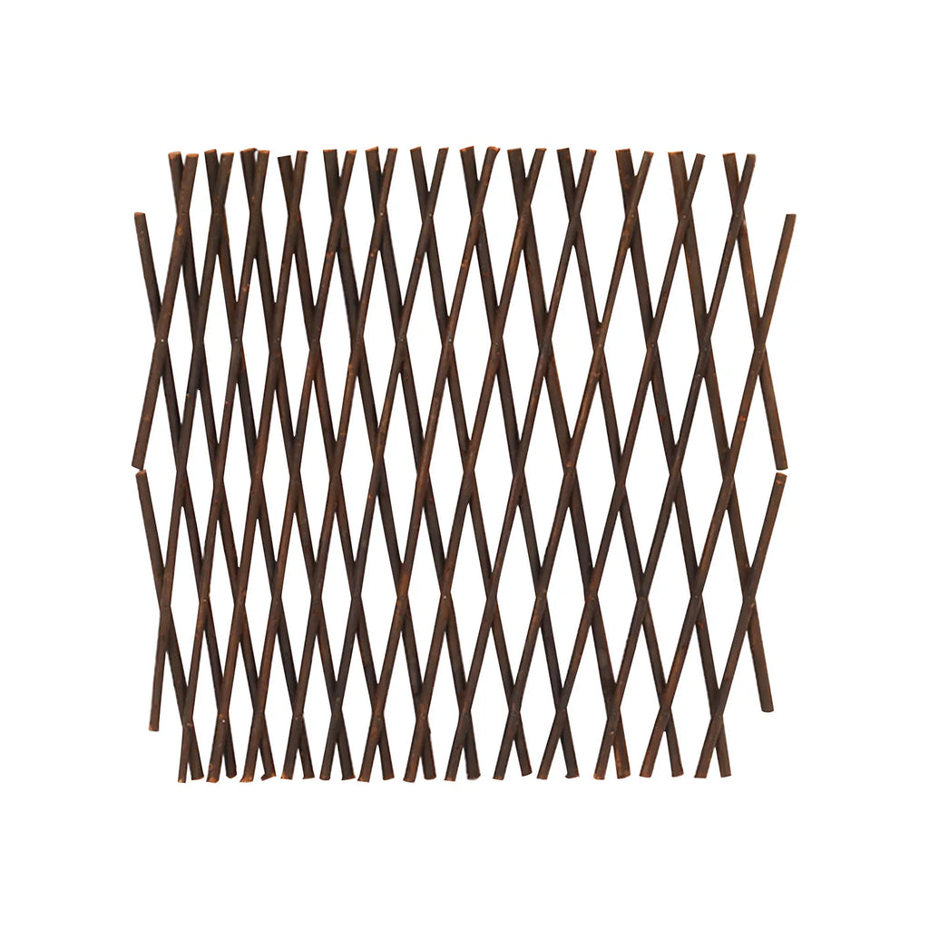 Expandable Wood Lattice Trellis Fence for Climbing Plants Garden Trellis Fence Oasis Select