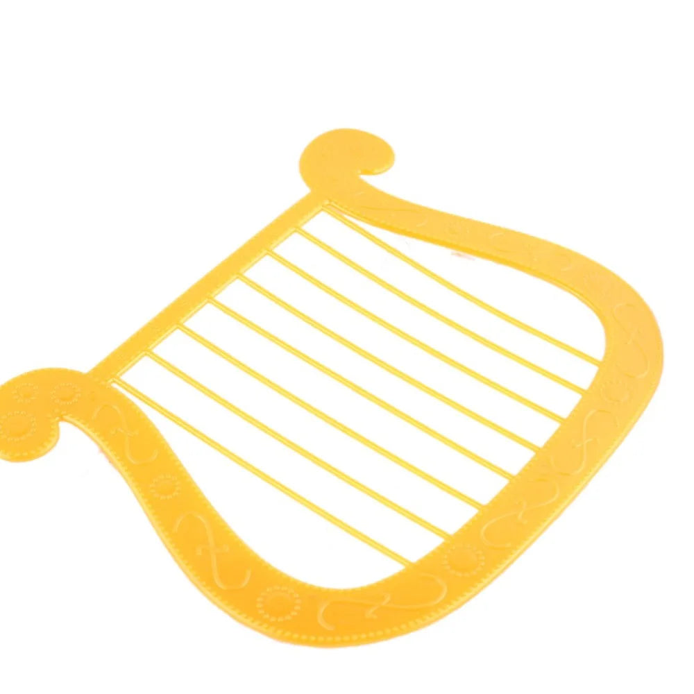 Realistic Plastic Harp Prop – Lightweight Angel Costume Accessory