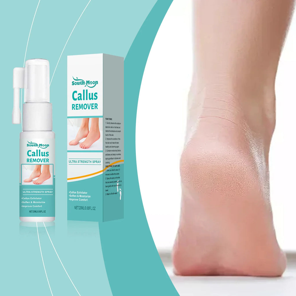Foot Peeling Spray Exfoliating Calluses Remove Dead Skin Moisturizing Nourishing Reduce Dryness Anti Cracked Smoothing Feet Care Oasis Select