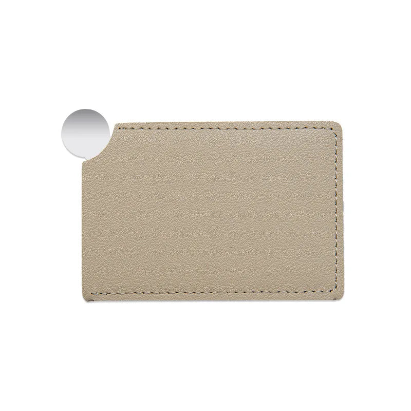 Pocket Card Makeup Mirror – Shatterproof Stainless Steel