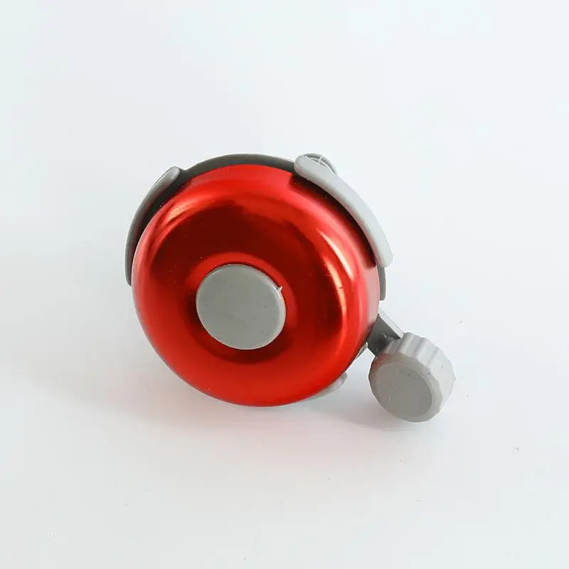 1Pcs Aluminum Alloy Bike Bell, Handlebar Mount Bicycle Warning Horn, Safety Cycling Accessory for Mountain Road Bikes Oasis Select Red